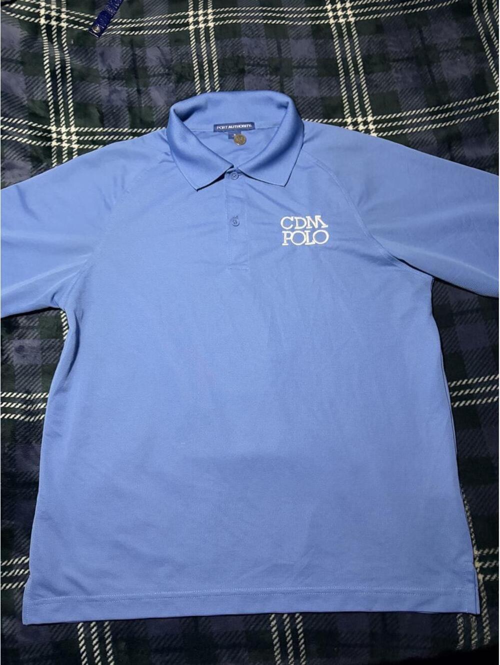 Blue Port Authority Polo - S - 0304